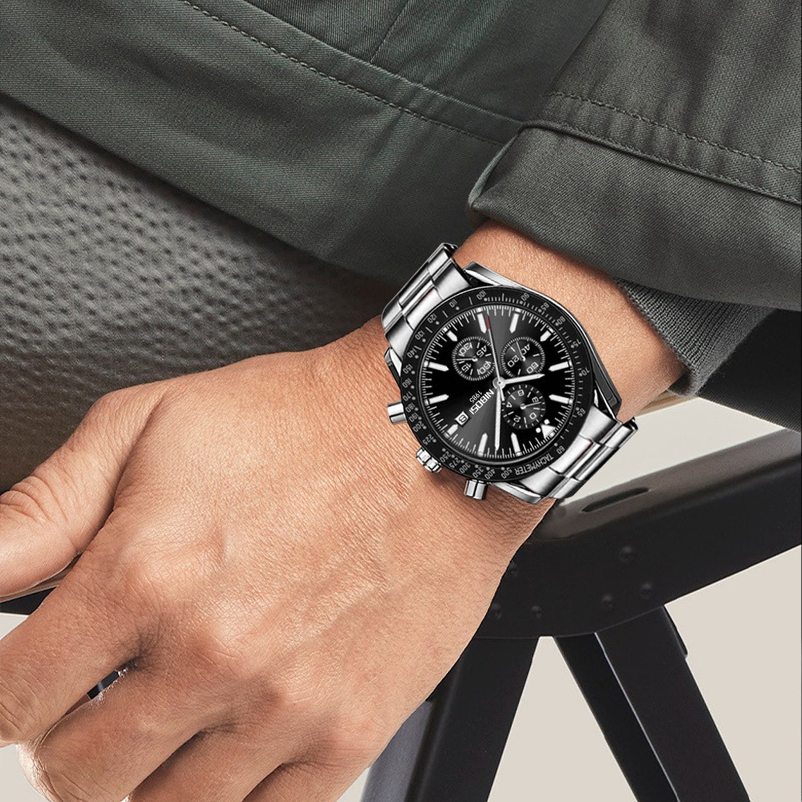 NIBOSI® Moonwatch