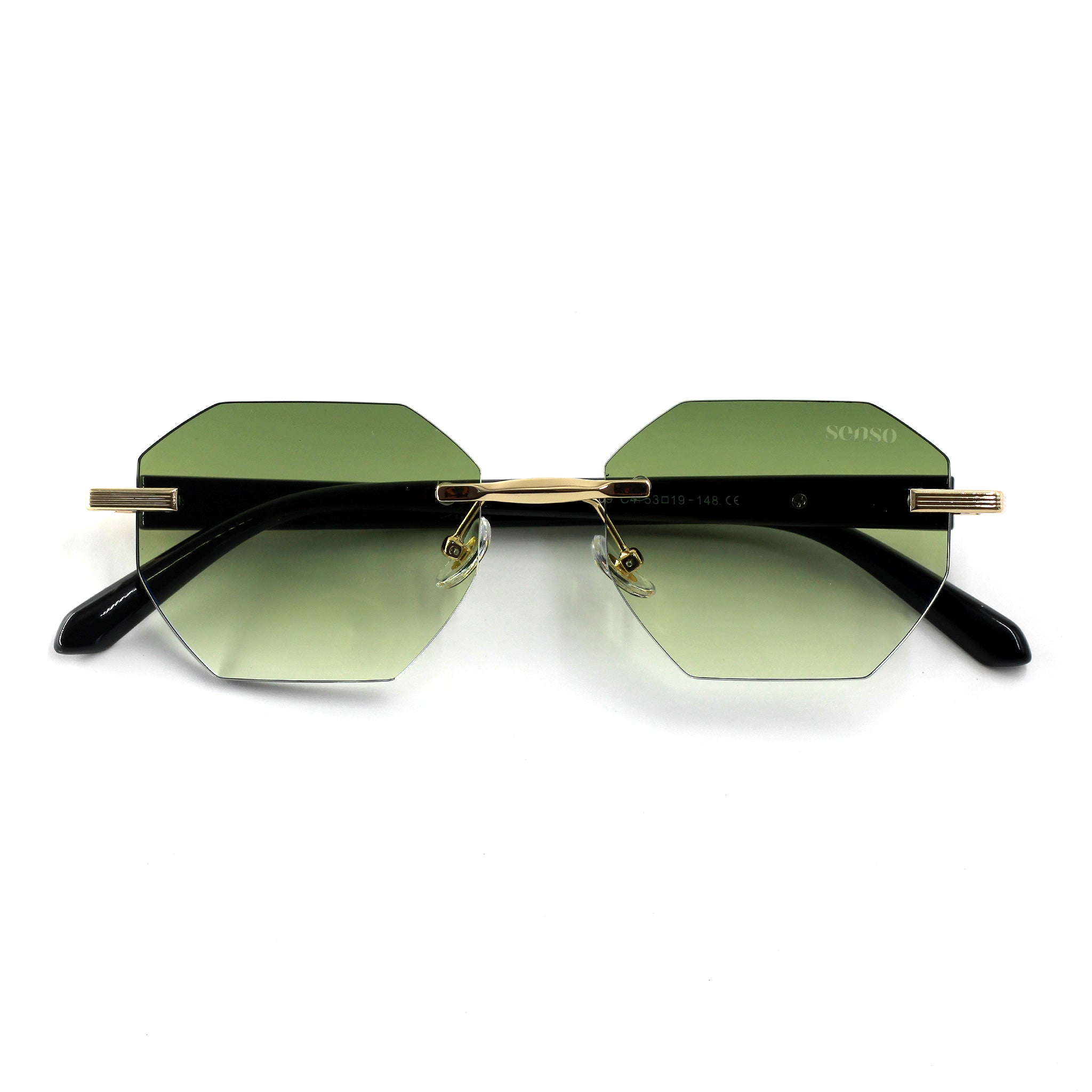 VENTO Green/Gold Слънчеви очила