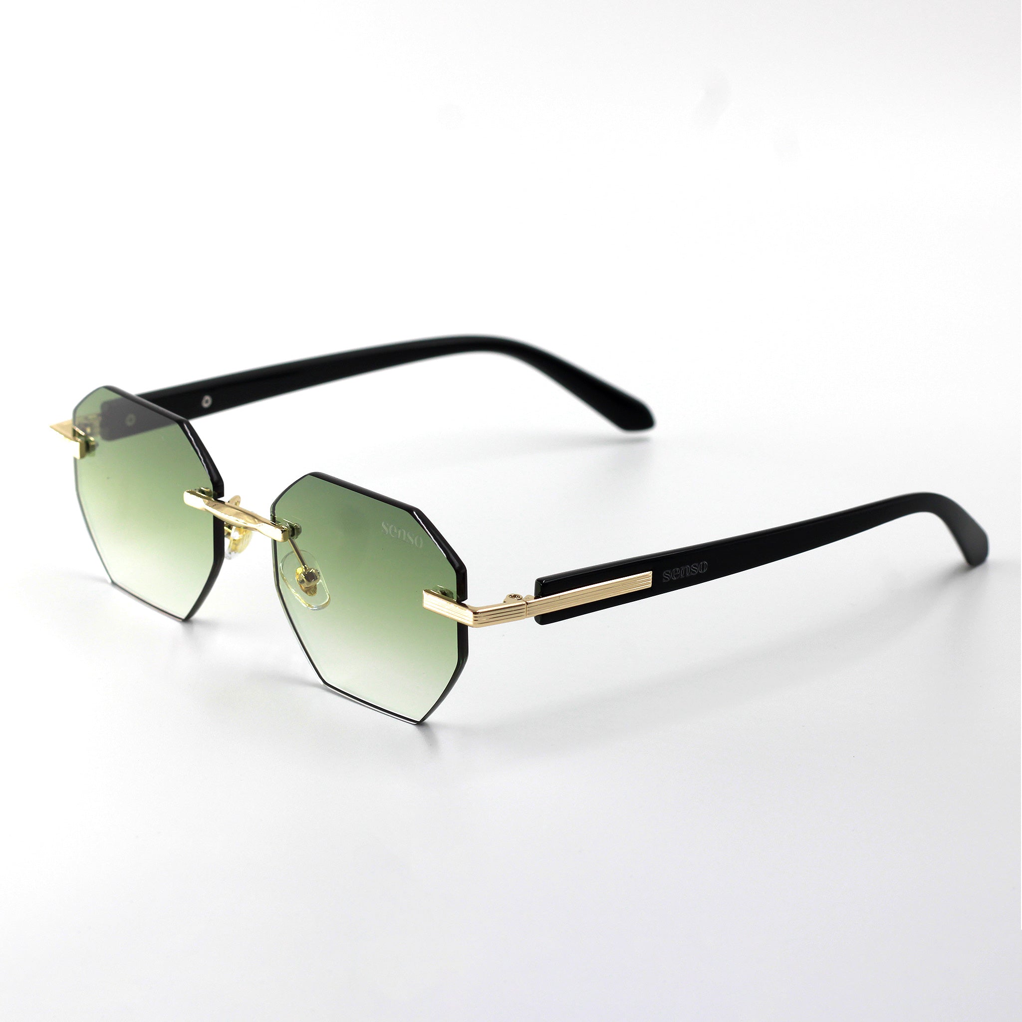 VENTO Green/Gold Слънчеви очила