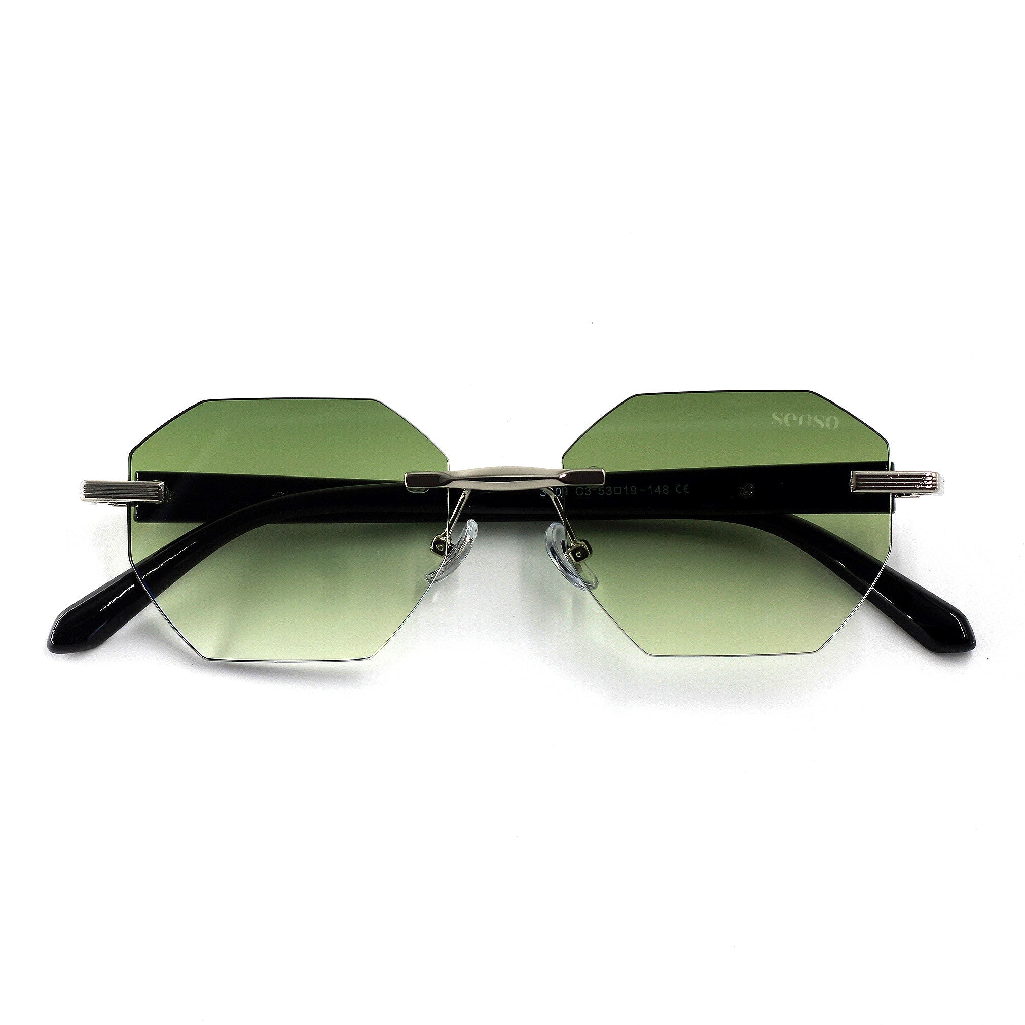 VENTO Green/Silver Слънчеви очила