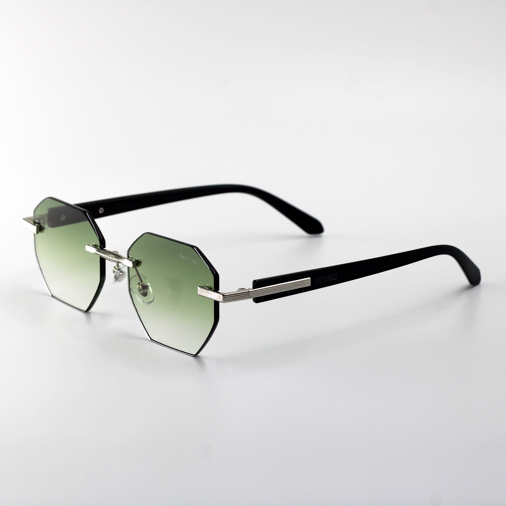 VENTO Green/Silver Слънчеви очила